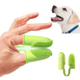 Dog Soft Double Finger Toothbrush
