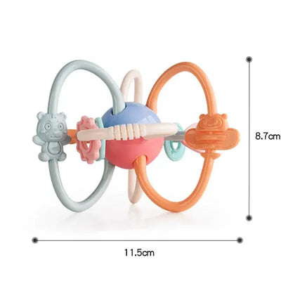 Baby Toys 0 12 Months Rotating Rattle Ball Grasping