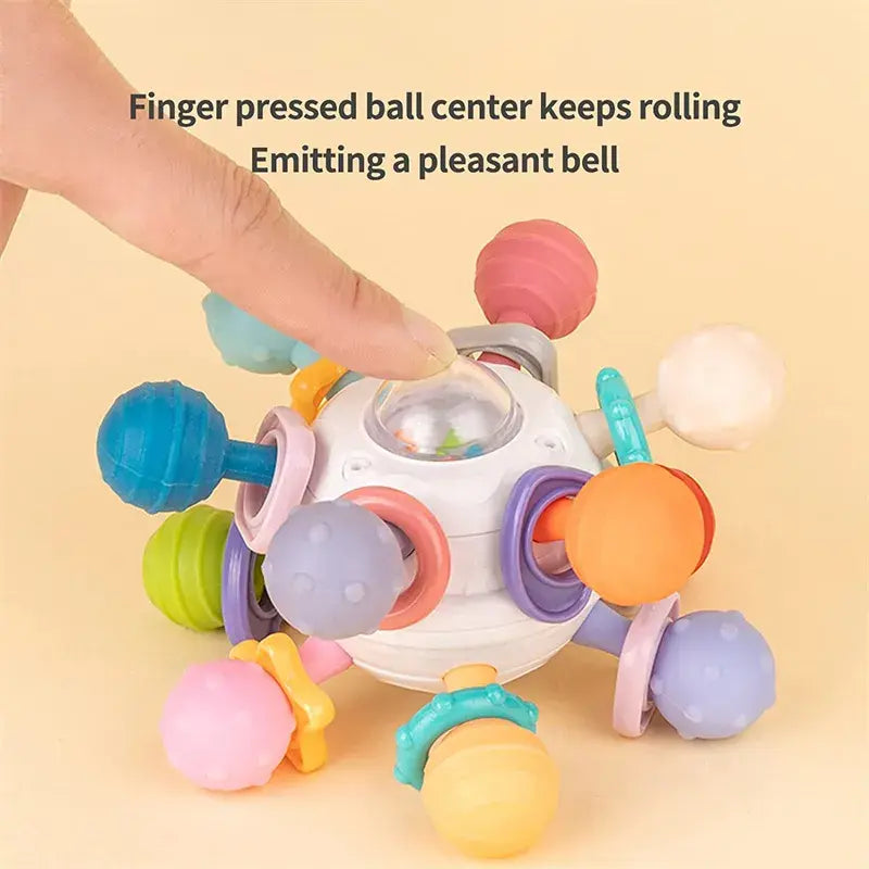 Baby Toys 0 12 Months Rotating Rattle Ball Grasping