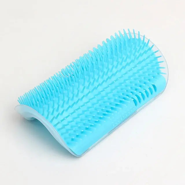 Soft Cat Corner Massage Self-beauty Device Catnip Cat Grooming Brush Face Comb Pet Grooming Supplies Products Home Garden