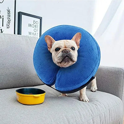 Protective Inflatable Dog Collar Pet Recovery Collar Soft Pet Cone for Small Medium or Large Dogs, Cats