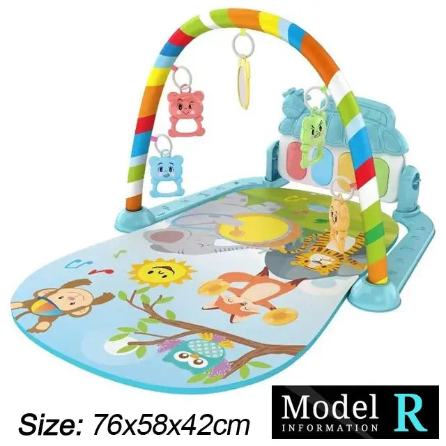 Baby Fitness Stand Music Play Gym Activity Toys