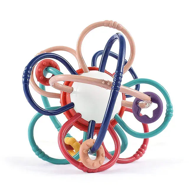 Baby Toys 0 12 Months Rotating Rattle Ball Grasping