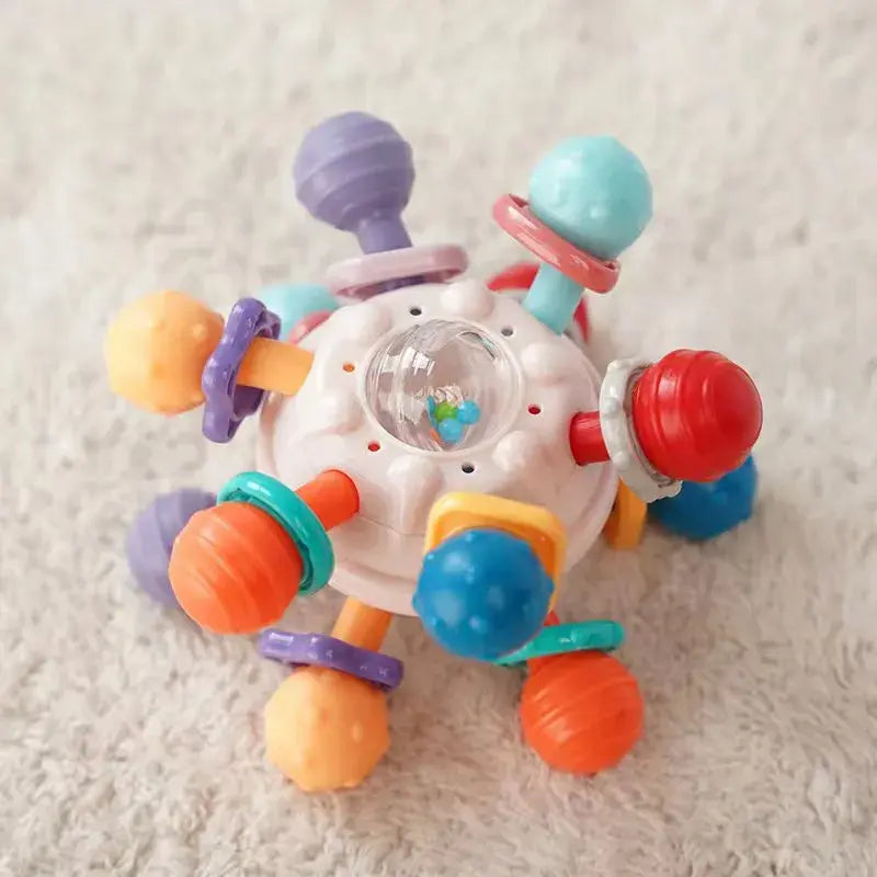 Baby Toys 0 12 Months Rotating Rattle Ball Grasping